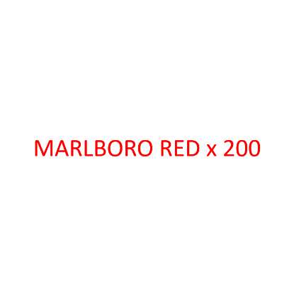 Image de MARLBORO - Red x 200
