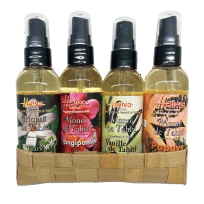 Image de HEIVA - Set de 4 monoï - 4 x 75 ml
