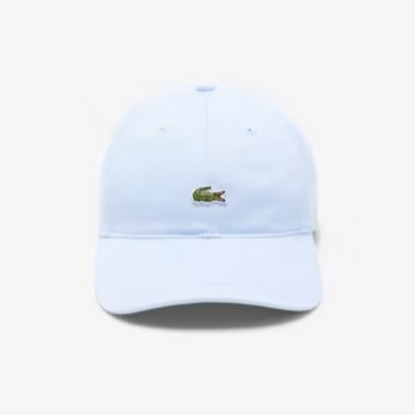 Image de LACOSTE - Casquette en twill de coton unisexe - Bleu