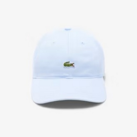 Image sur LACOSTE - Casquette en twill de coton unisexe - Bleu