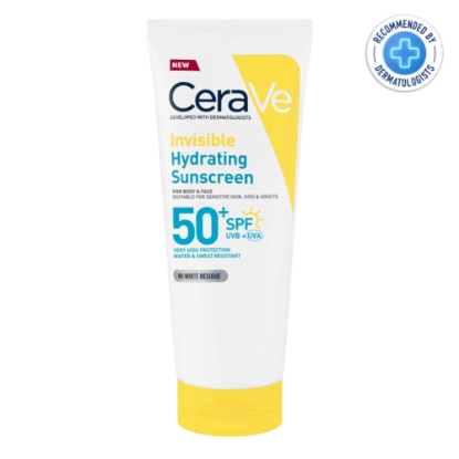 Image de CERAVE - Lait solaire invisible hydratant SPF50  Visage & corps