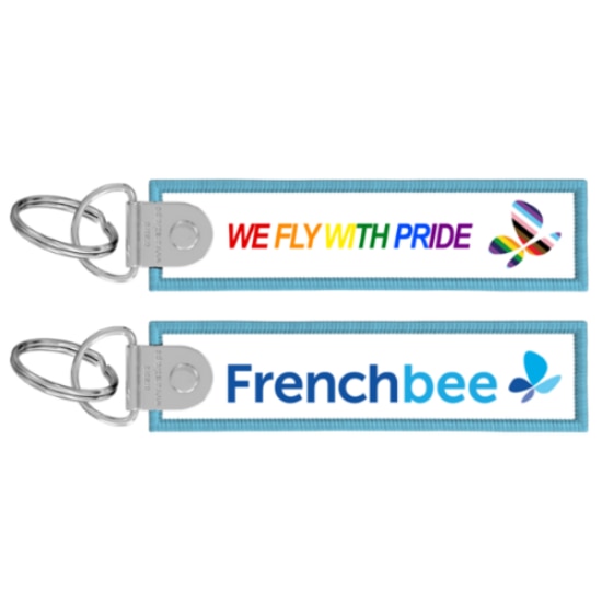 Image sur FRENCH BEE - Porte clé Flamme Gay Pride