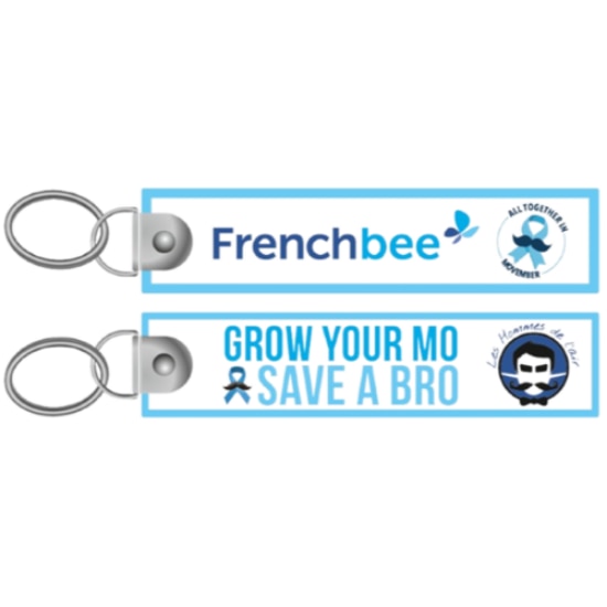 Image sur French Bee - Porte-clés flamme MOVEMBER